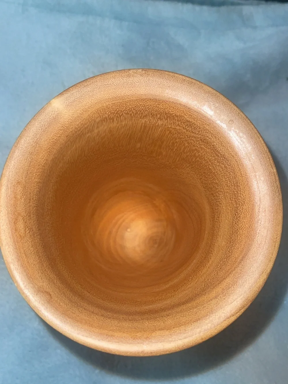 Rob Gustafson Hand Turned Camphor Wood Pedestal Vase Goblet 2012